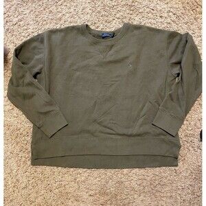 Polo Ralph Lauren Men's Sweater Pullover, size Large Olive Green